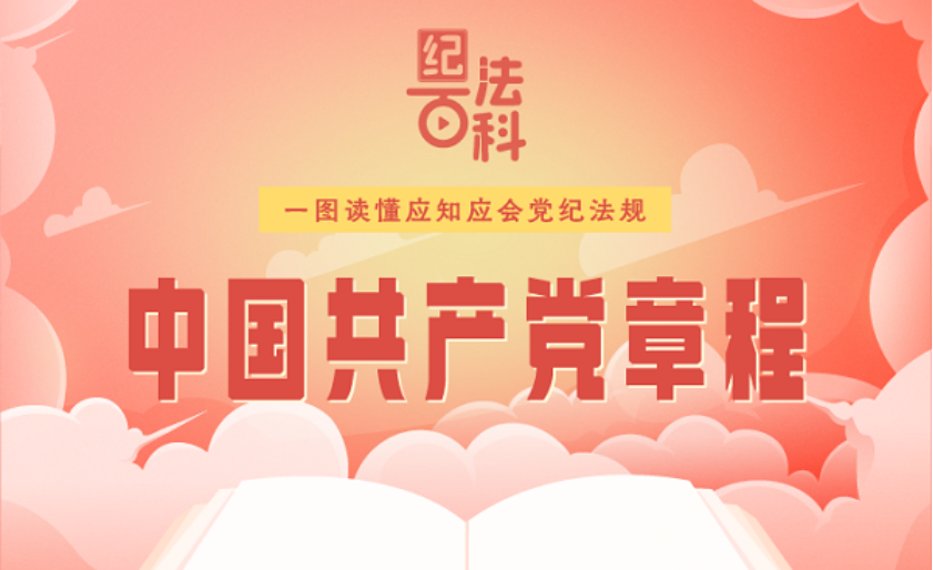 纪法百科·一图读懂应知应会党纪法规